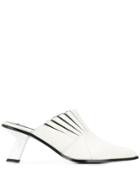 Kenzo Rider Mules - White