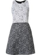 Carolina Herrera 'white Noise' Dress, Women's, Size: 10, White, Wool