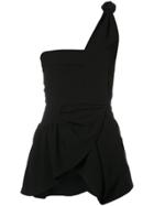 Jw Anderson Single Shoulder Tank - Black