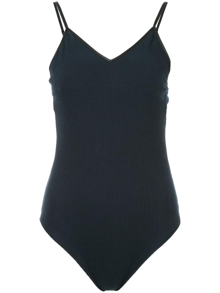 Cityshop Ribbed Sleeveless Body - Blue