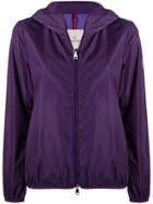 Moncler Hooded Rain Jacket - Purple
