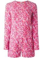 Mary Katrantzou 'calligraphy' Play Suit - Pink