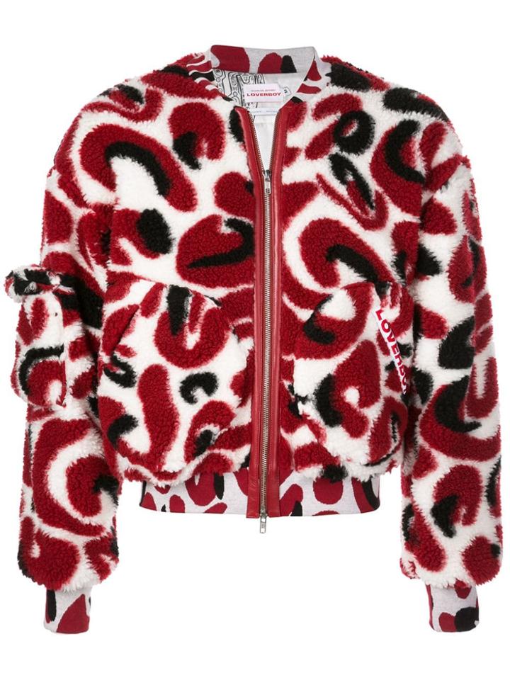 Charles Jeffrey Loverboy Monster Jacquard Jacket - Red