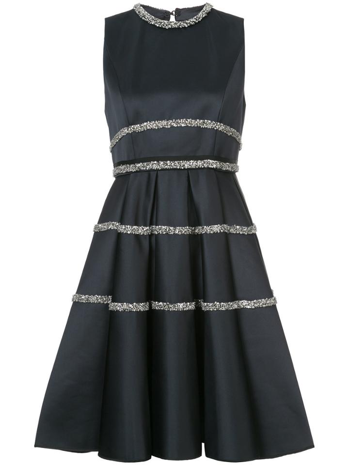 Dice Kayek Flared Dress - Blue
