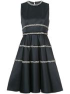 Dice Kayek Flared Dress - Blue