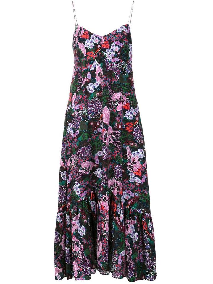Saloni 'inga' Dress, Women's, Size: 2, Black, Polyester/silk