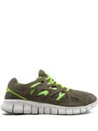 Nike Free Run+ 2 Sneakers - Green