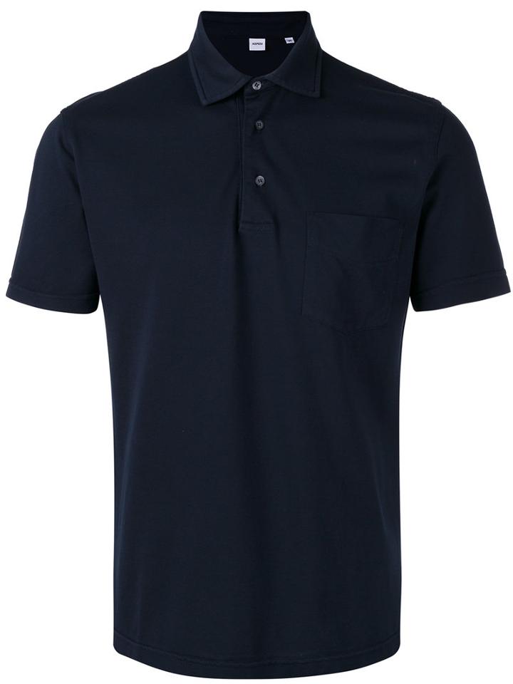 Aspesi - Classic Polo Shirt - Men - Cotton - L, Black, Cotton