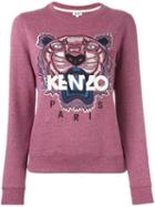 Kenzo 'tiger' Sweatshirt, Women's, Size: Small, Pink/purple, Cotton