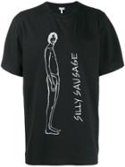 Loewe Graphic Print T-shirt - Black