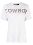 Filles A Papa Cowboy T-shirt - Grey