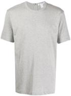 Comme Des Garçons Shirt Zip-up Crew-neck T-shirt - Grey