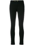 Michael Michael Kors Trousers With Button Details - Black