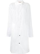 Nehera 'colla' Sheer Coat - White