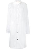 Nehera 'colla' Sheer Coat - White