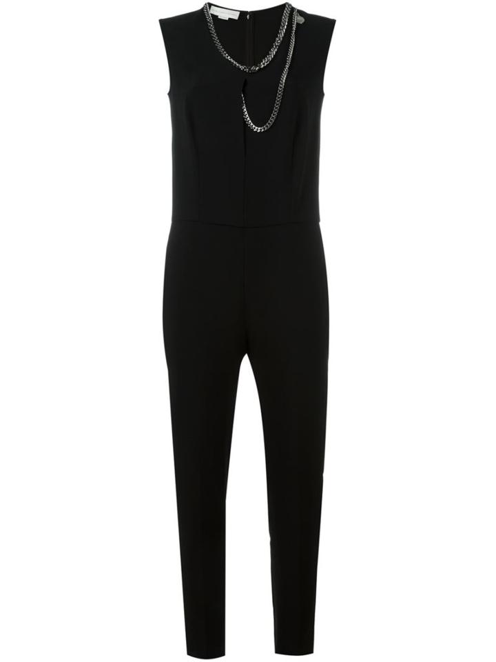 Stella Mccartney 'ferida' Jumpsuit, Women's, Size: 36, Black, Spandex/elastane/acetate/viscose/aluminium