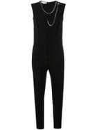 Stella Mccartney 'ferida' Jumpsuit, Women's, Size: 36, Black, Spandex/elastane/acetate/viscose/aluminium