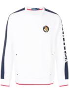 Polo Ralph Lauren Side Stripe Sweatshirt - White