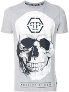 Philipp Plein Connell Hotfix T-shirt - Grey