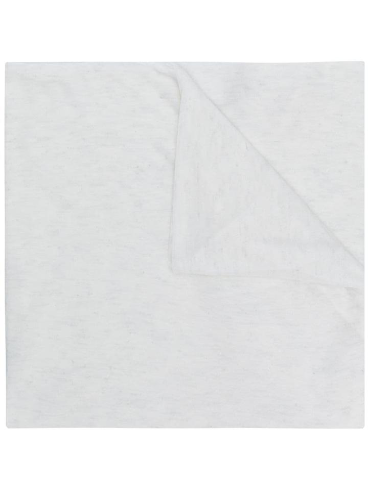 Faliero Sarti Chain Trim Scarf - White