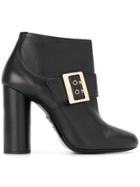 Lanvin Mary Jane Ankle Boots - Black