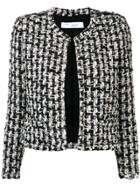 Iro Collarless Classic Jacket - Black