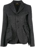 Comme Des Garçons Dusty Effect Blazer - Black