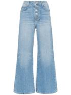 Eve Denim Charlotte Wide-leg Denim Jeans - Blue
