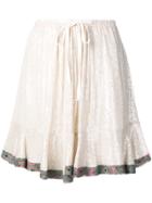 Chloé Loose Flared Skirt - Neutrals
