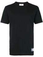 Ami Paris T-shirt With Name Tag - Black