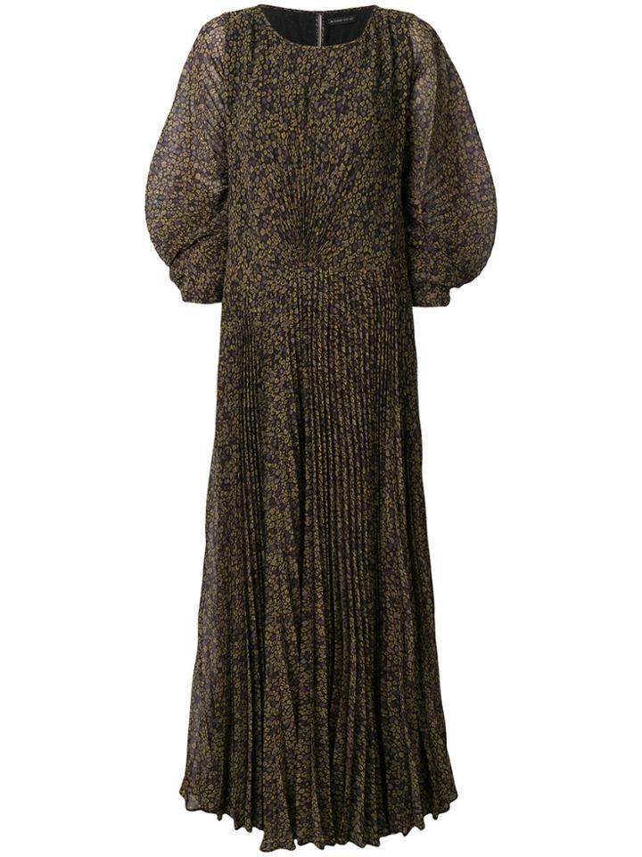 Etro Belted Pleated Detail Dress - Multicolour