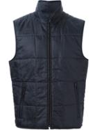 Fay Padded Vest, Men's, Size: 58, Blue, Polyamide