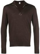 Eleventy High Neck Cashmere Sweater - Brown