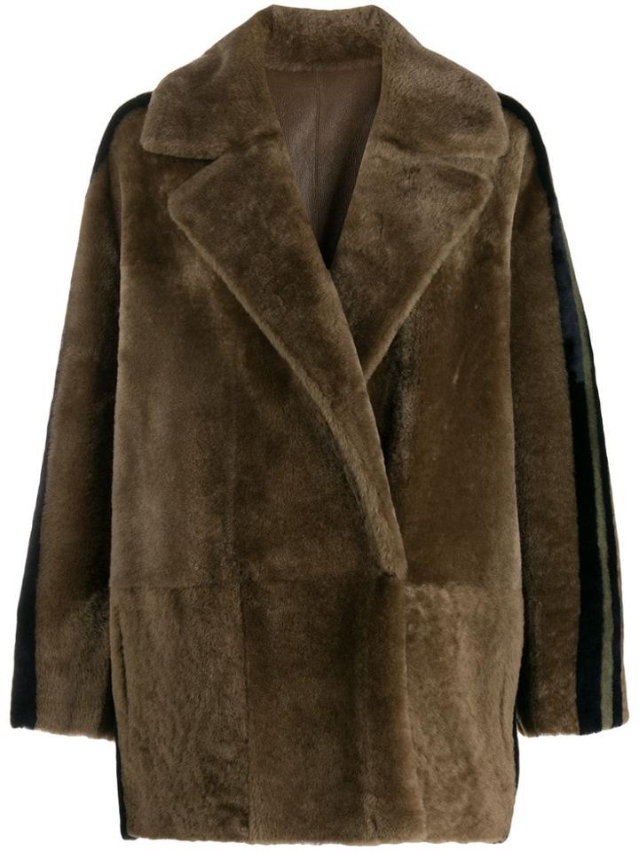 Blancha Reversible Oversized Jacket - Neutrals