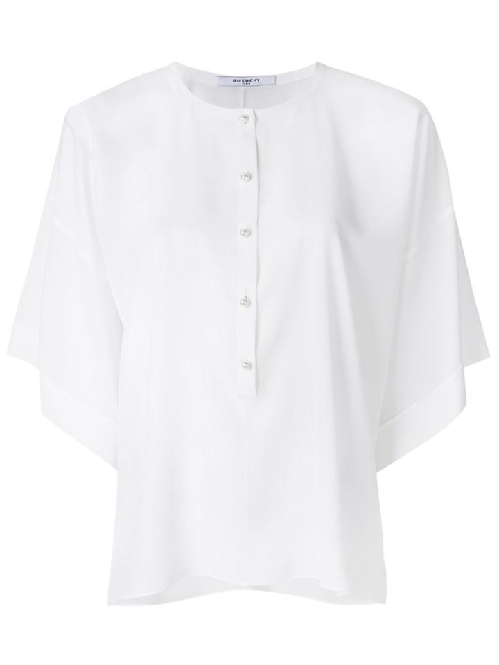 Givenchy Relaxed Fit Buttoned Blouse - White