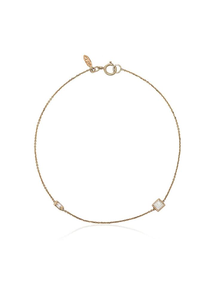 Xiao Wang 14k Yellow Gold Gravity Diamond Bracelet - Metallic