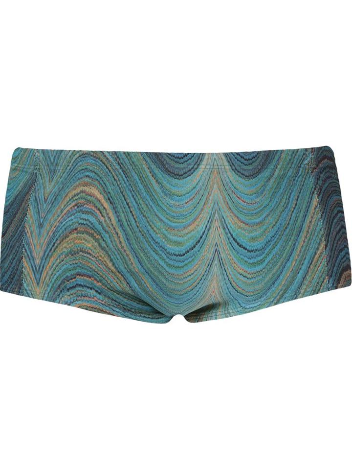 Lygia & Nanny Abstract Print Trunks, Men's, Size: 42, Green, Polyamide/spandex/elastane