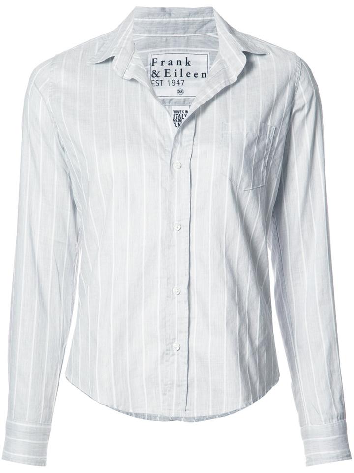 Frank & Eileen Barry Shirt, Women's, Size: Xs, Blue, Cotton