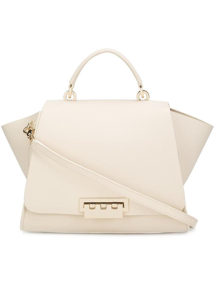 Zac Zac Posen 'eartha Iconic Top Handle' Tote, Women's, White, Calf Leather