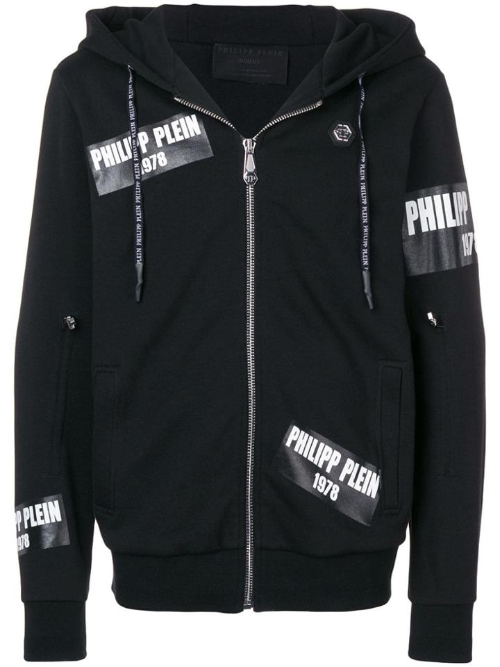 Philipp Plein Pp1978 Zip Hoodie - Black