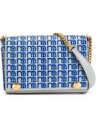 Anya Hindmarch Gold-tone Chain Strap Crossbody Bag, Women's, Blue
