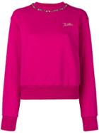 Emilio Pucci Sequinned Collar Sweater - Pink & Purple