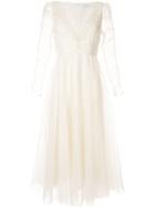 Zimmermann Ballet Flared Dress - White