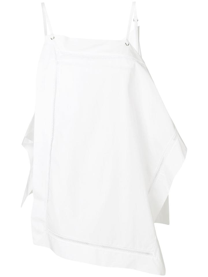 3.1 Phillip Lim Flared Asymmetric Top - White