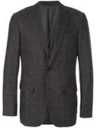 Ermenegildo Zegna Checked Blazer - Grey