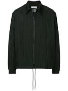Facetasm Striped Boxy Jacket - Black