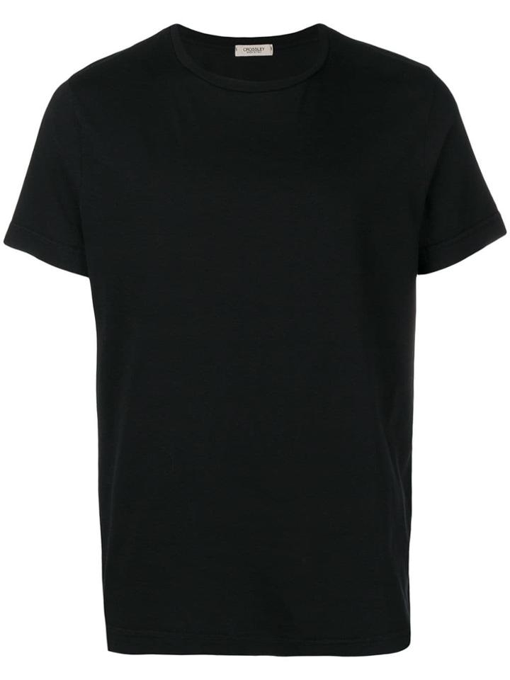 Crossley Hunt Round Neck T-shirt - Black