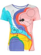 Alice+olivia Rylyn Face Print T-shirt - Stacey Face