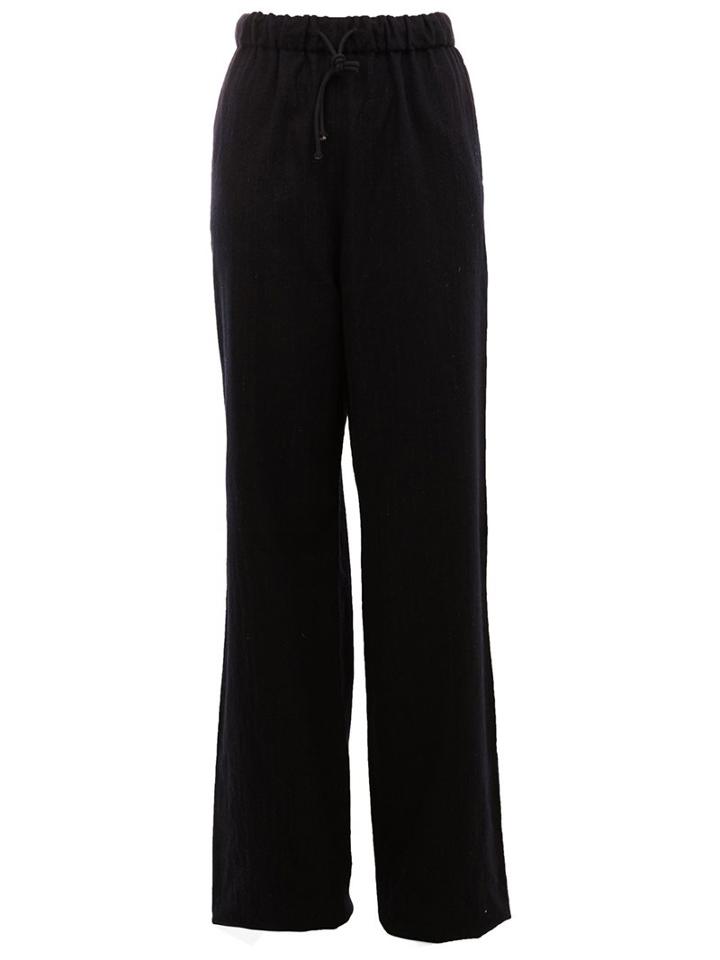 Yang Li Drawstring Trousers, Men's, Size: 50, Blue, Virgin Wool