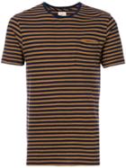 Bellerose Striped T-shirt - Brown